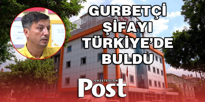 Konyalı gurbetçi Hollanda'da aradığı şifayı memleketinde buldu