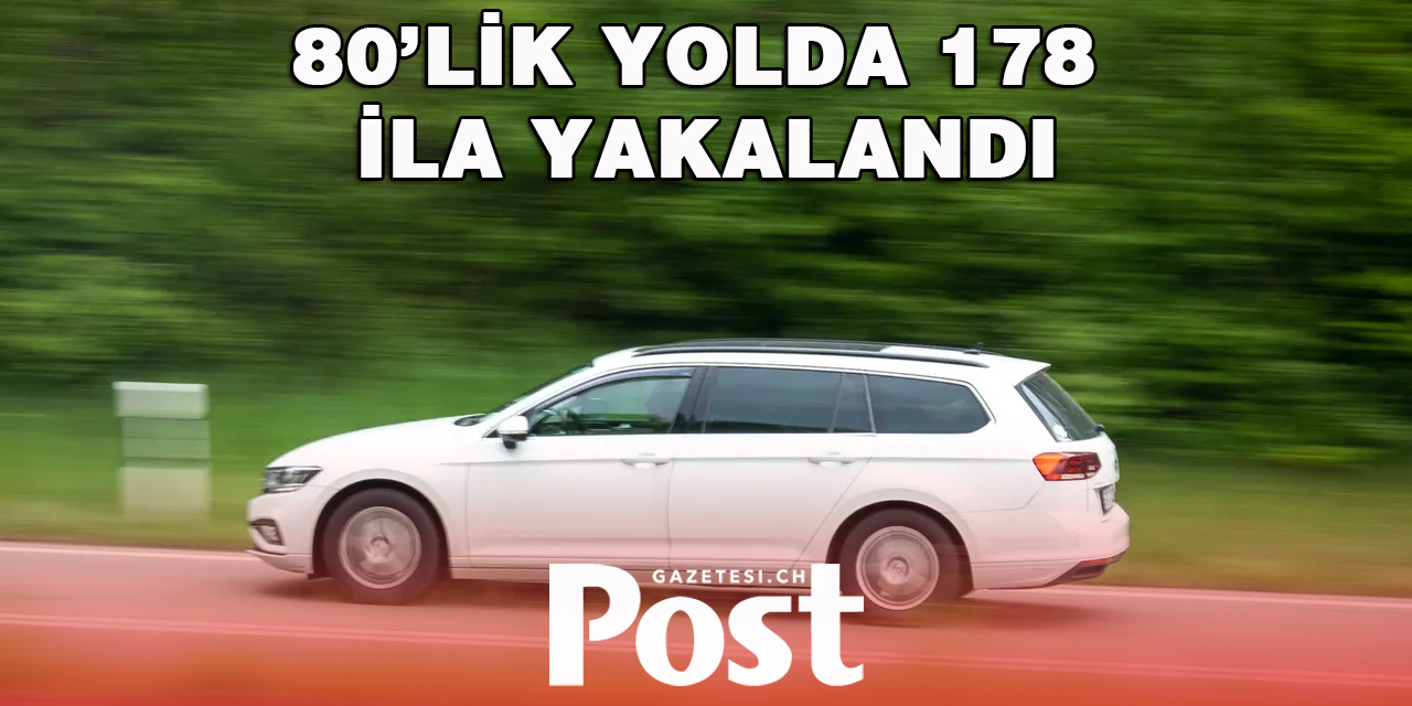 80’LİK YOLDA 178 İLA YAKALANDI VE TUTUKLANDI