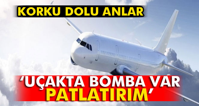 THY uçağında bomba paniği