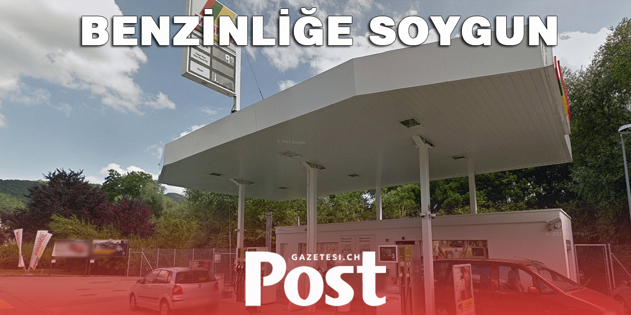 Delémont’da  Migrol istasyonu soyuldu