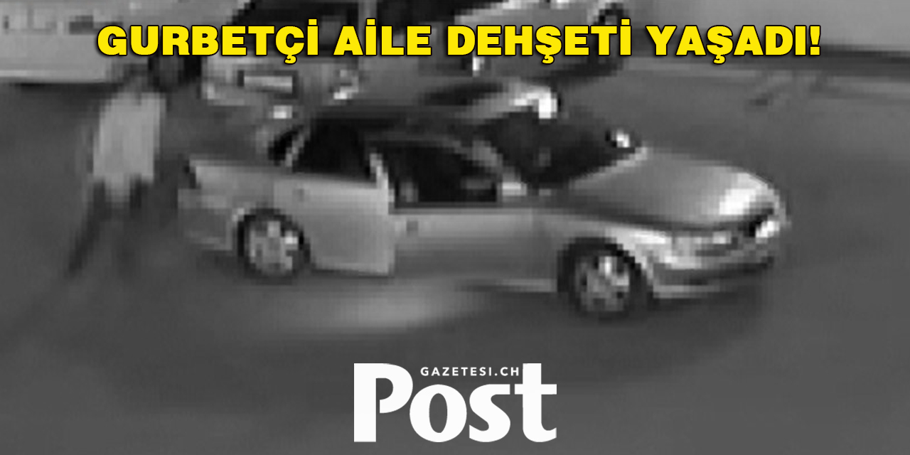 Gurbetçi aile, Afyon'da dehşeti yaşadı!