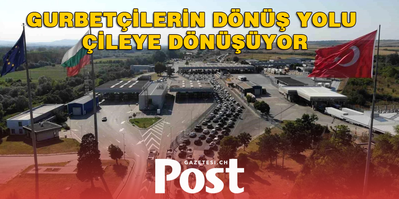 Gurbetçiler hüzünlü dönüş yolculuğunda duygu dolu anlar yaşıyor