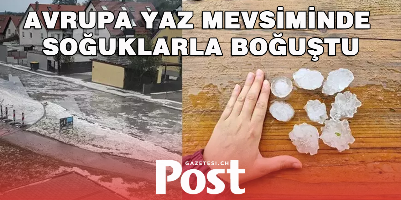 Avrupa yaz mevsiminde soğuklarla boğuştu