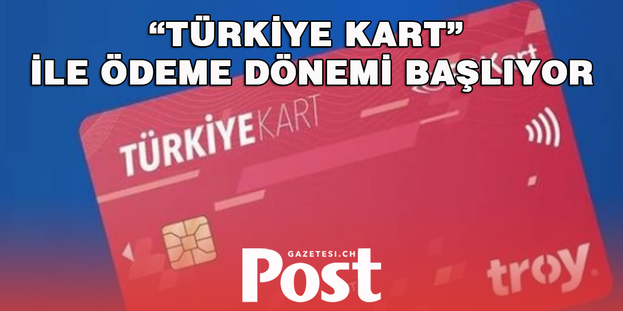 Ulaşım, para transferi ve alışveriş artık tek yerde: Türkiye Kart dönemi başlıyor