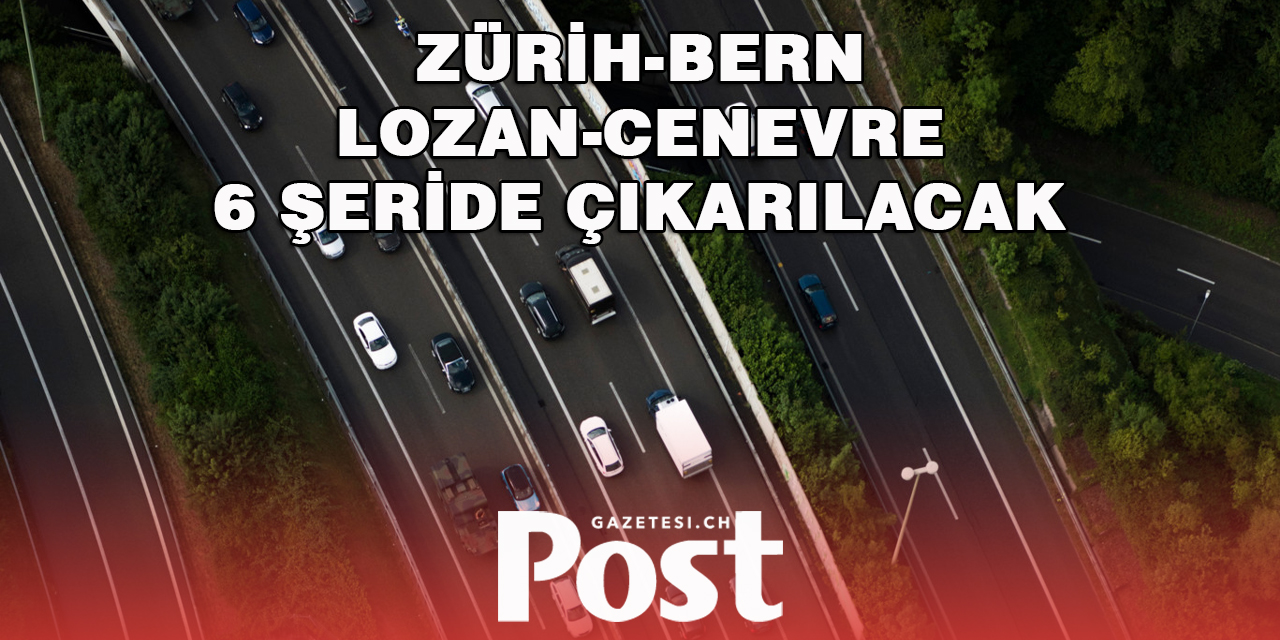 A1 OTOBANININ 6 ŞERİDE ÇIKARILMASINA ONAY VERİLDİ