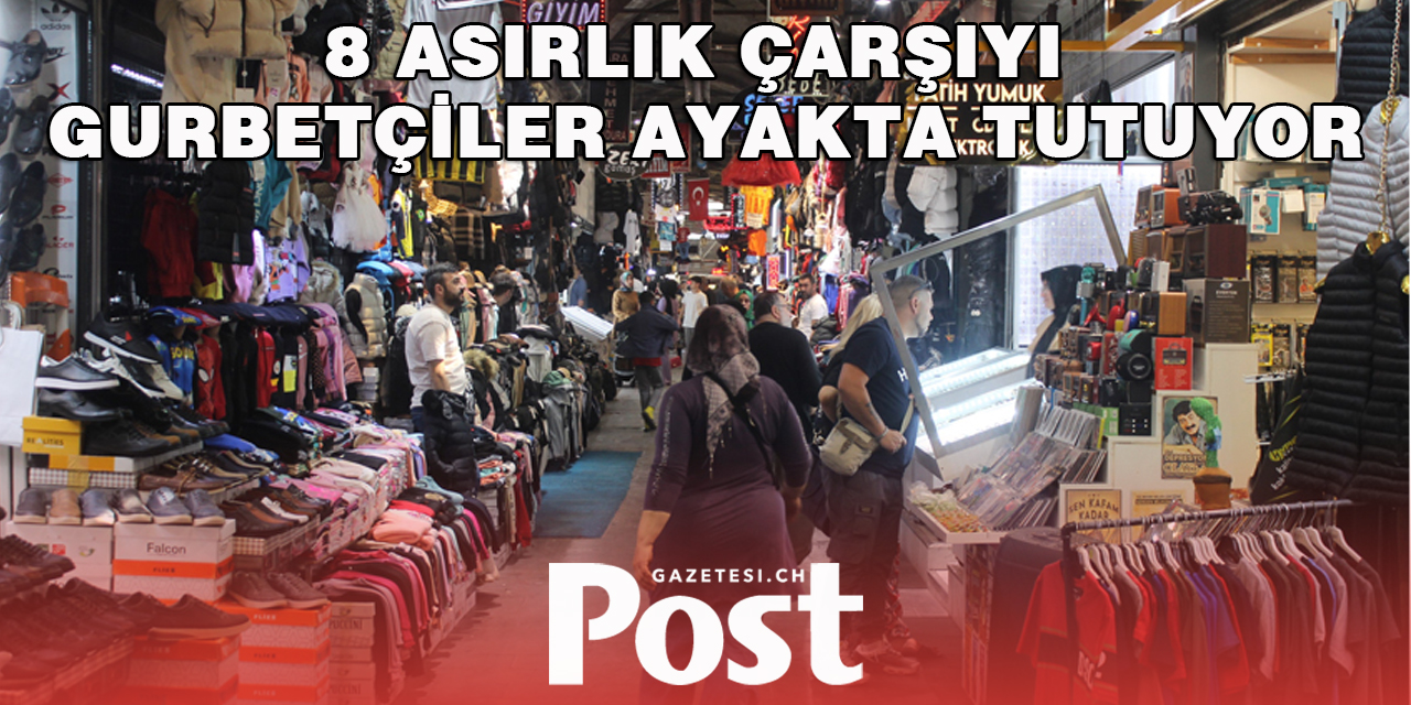 800 yıllık Kayseri Kapalı Çarşı ticaretteki canlılığını koruyor