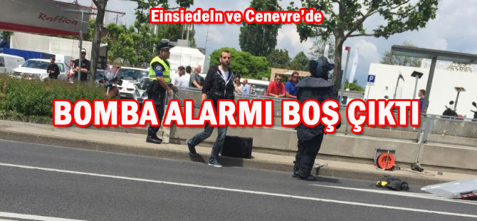 BOMBA ALARMI BOŞ ÇIKTI