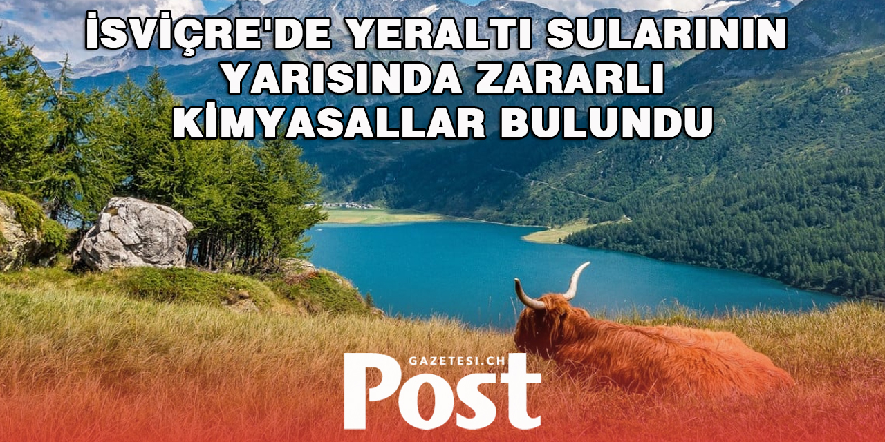 İsviçre'de yeraltı sularının yarısı kimyasal dolu