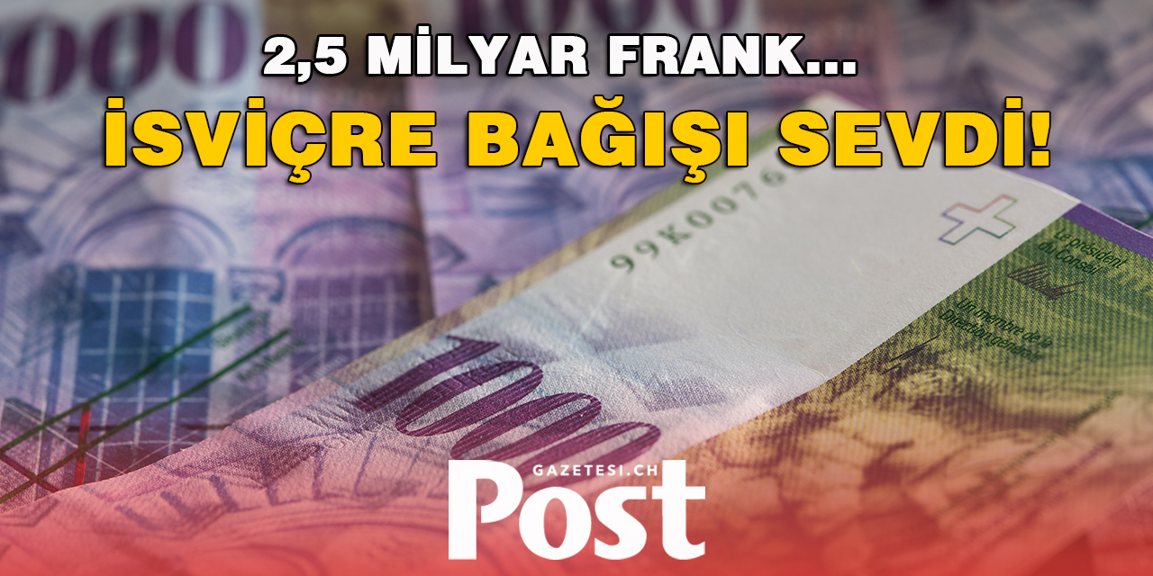 İSVİÇRE BAĞIŞ YAPMAYI SEVİYOR