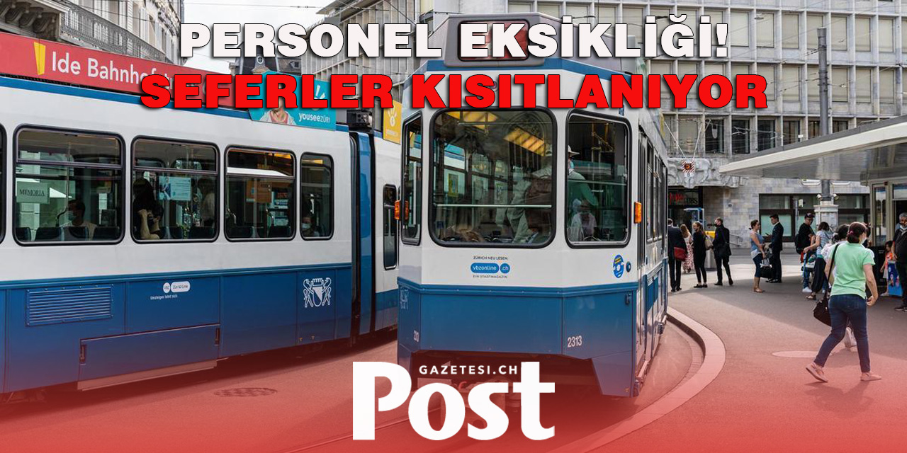 PERSONEL EKSİKLİĞİ NEDENİYLE TOPLU TAŞIMA SEFERLERİ KISITLANIYOR