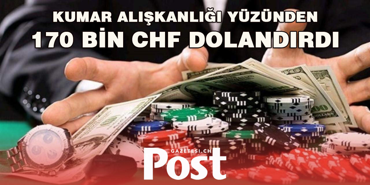 İŞVERENİNİ 170 BİN CHF DOLANDIRDI