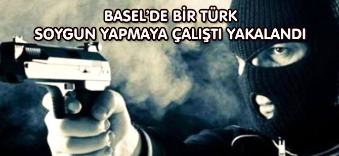 SOYGUN YAPMAYA ÇALIŞTI YAKALANDI