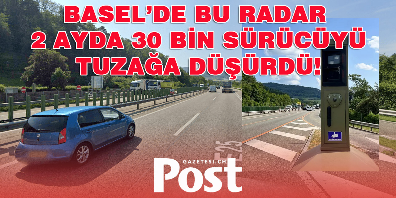 BU RADAR 2 AYDA 30 BİN SÜRÜCÜYÜ CEZALANDIRDI!