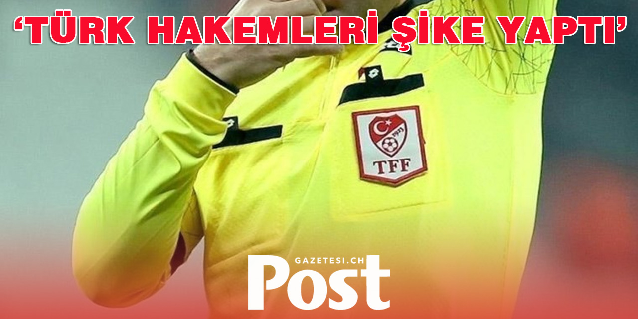 Büyük iddia: Türk hakemler şike yaptı!