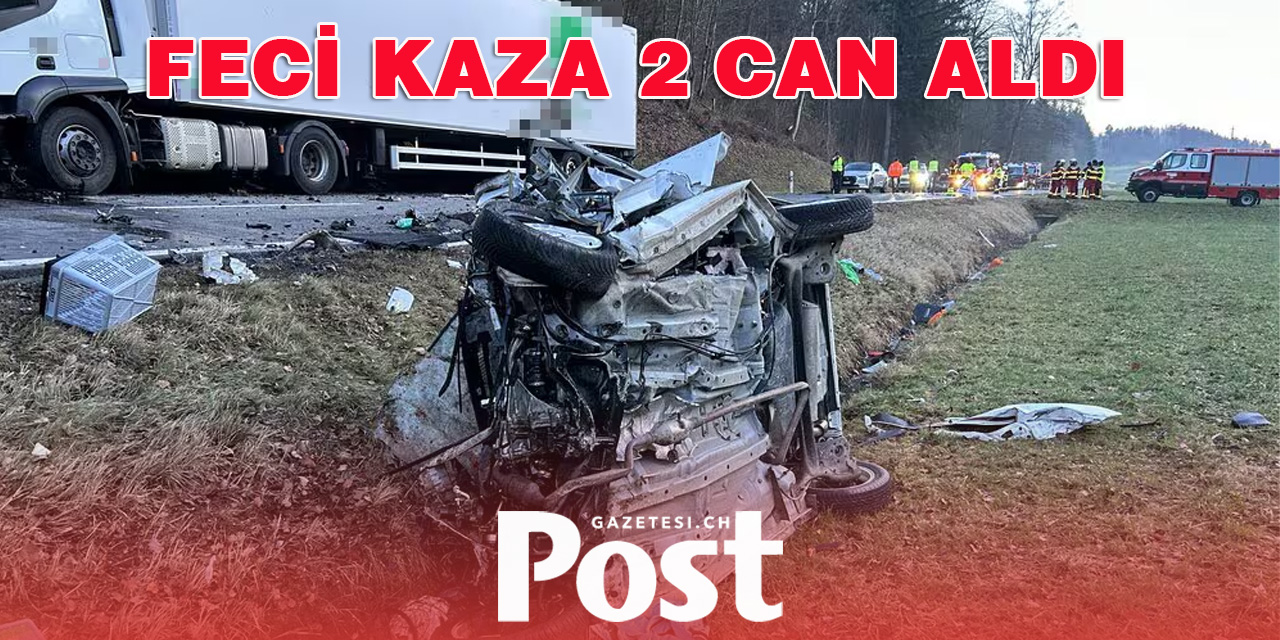 Aargau'da kaza 2 can aldı