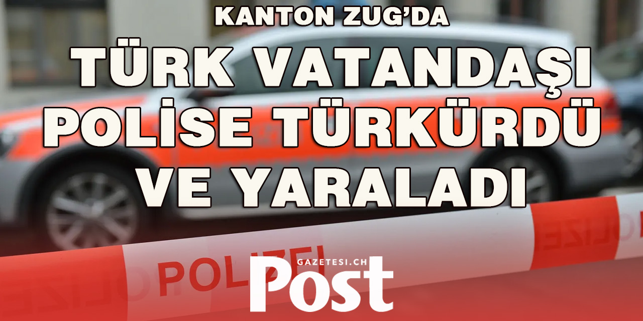 TÜRK VATANDAŞI POLİSE TÜKÜRDÜ VE YARALADI