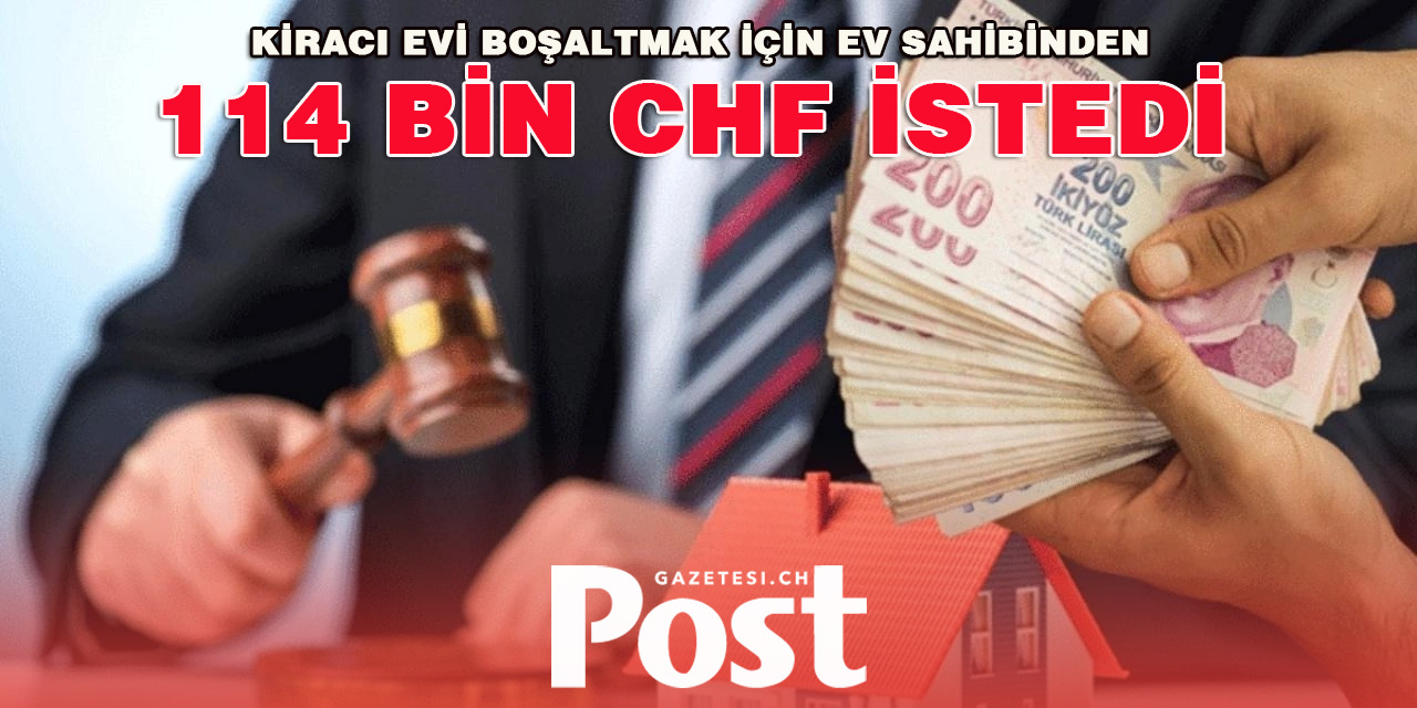 "Evi boşaltmak için 4 milyon lira talep ediyorlar"