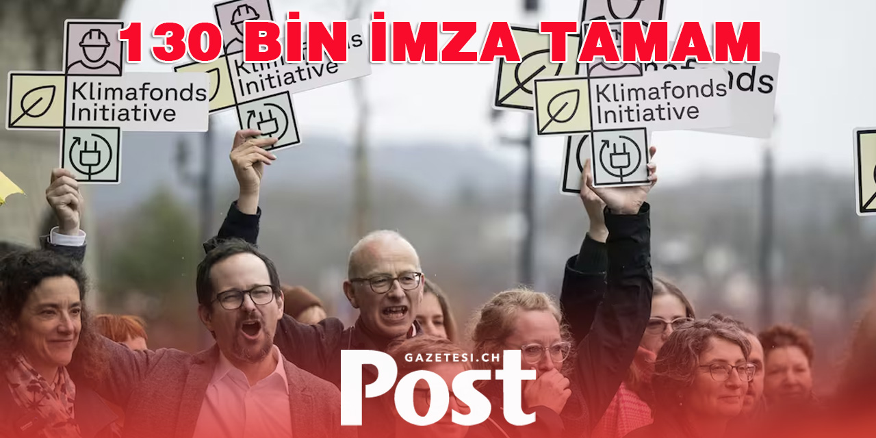 İsviçre'de her yıl iklim fonlarına milyarlarca dolar sunacak bir girişim başlatıldı.