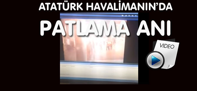 İŞTE O PATLAMA ANI