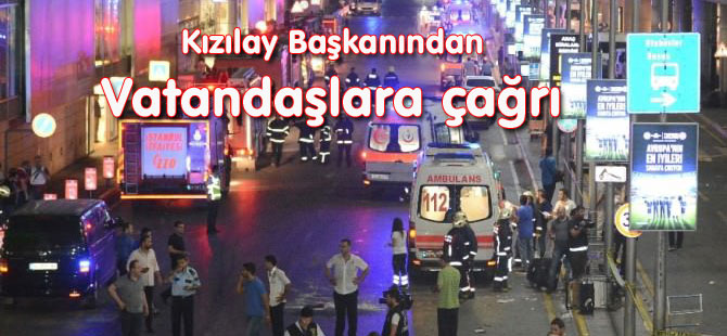 Kızılay Başkanı Kınık'tan vatandaşlara çağrı