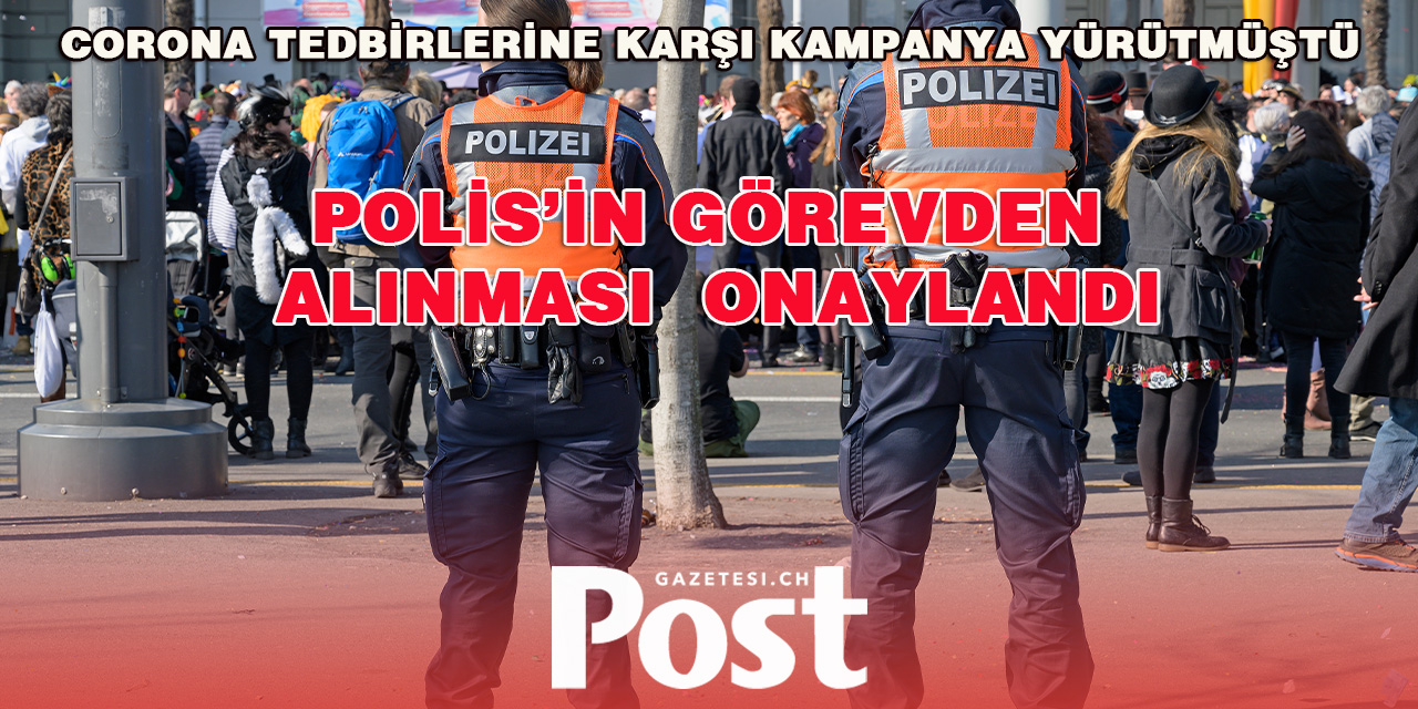 Zürih Polis Memurunun Görevden Alınması Onaylandı