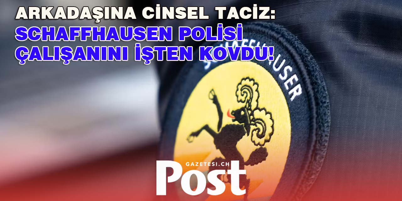 ARKADAŞINA CİNSEL TACİZ YAPAN POLİS İŞTEN ATILDI