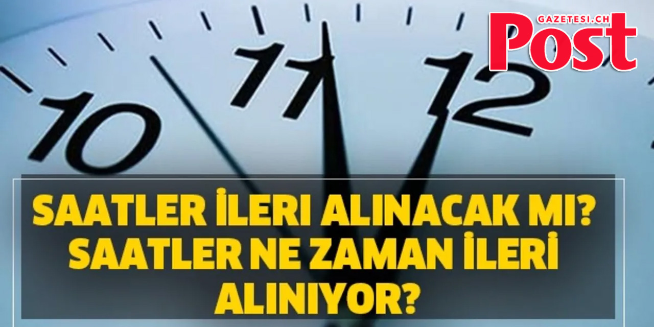 İsviçre yaz saatine ne zaman geçecek