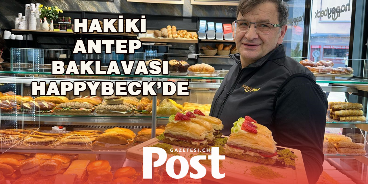 Hakiki Antep baklavası HappyBeck’de