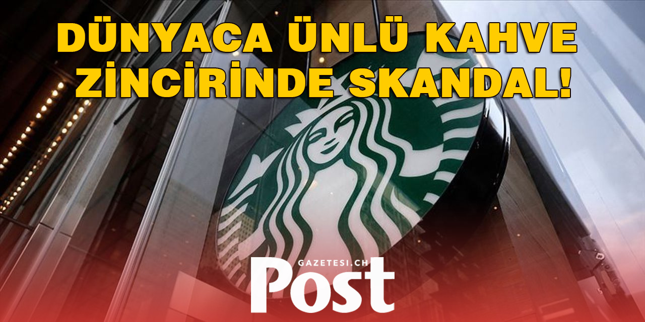 Dünyaca ünlü kahve zincirinde skandal! Tuvalete koydu, içinden çıkanlar mide bulandırdı