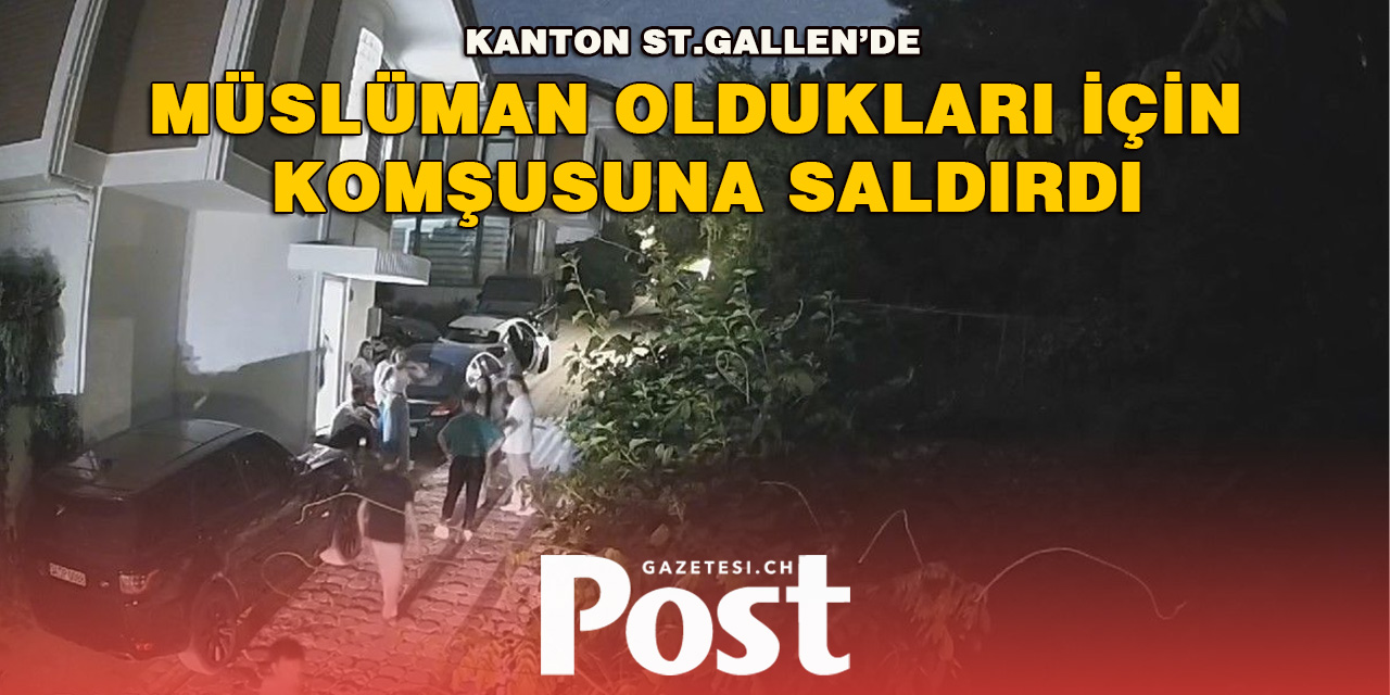 Müslüman Komşusuna Saldırdı