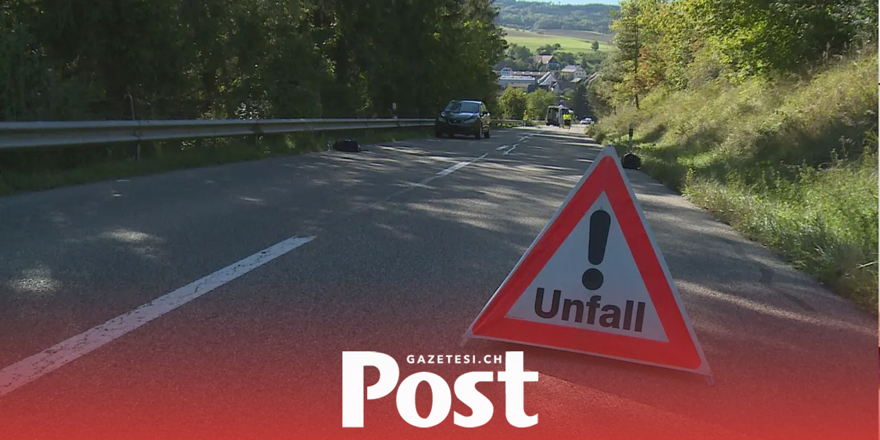 Bern’de tabelaya  çarpan motorcu hayatını kaybetti