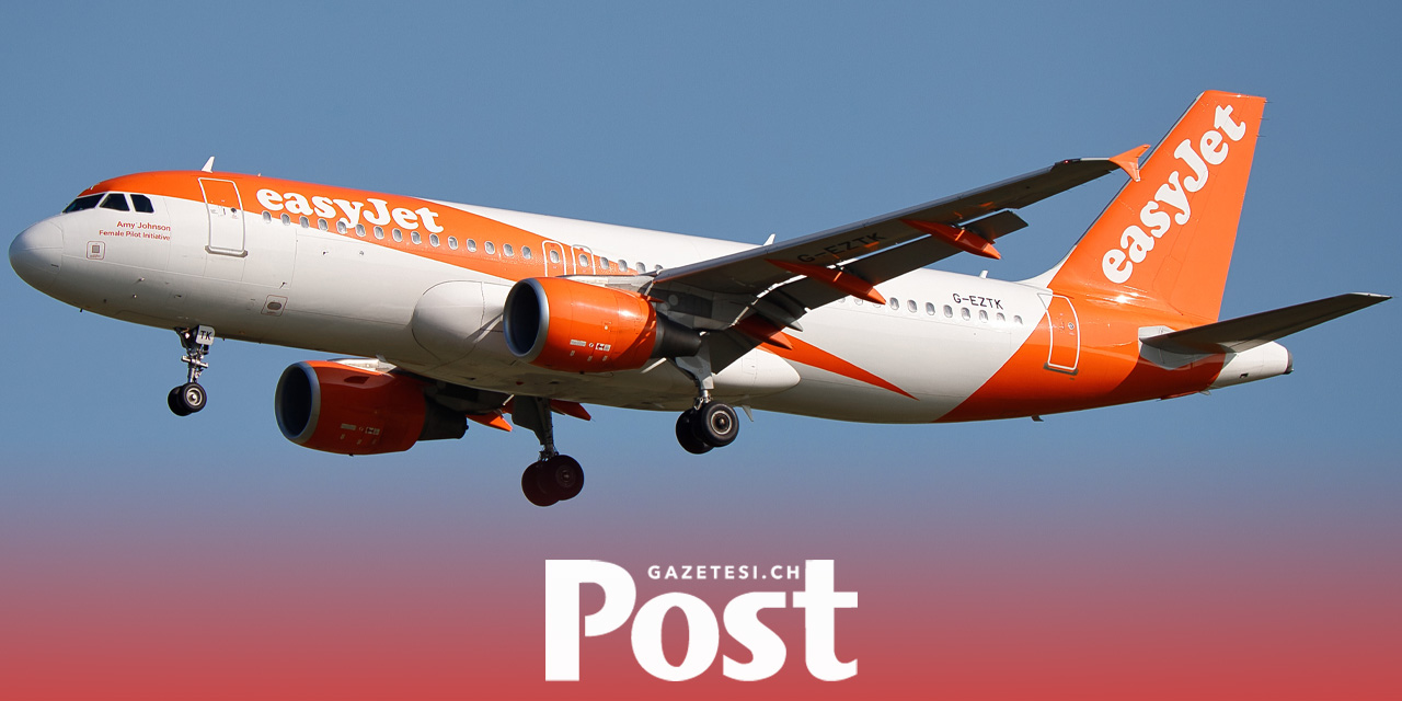 Easy Jet uçağı Basel’de kalkışta bir kuşa çarptı ve geri döndü