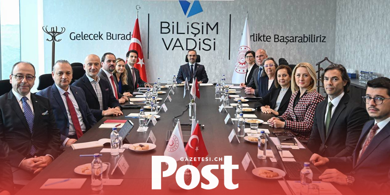 BAKAN KACIR, İSVİÇRE TİCARET ODASI DERNEĞİ ÜYELERİYLE GÖRÜŞTÜ