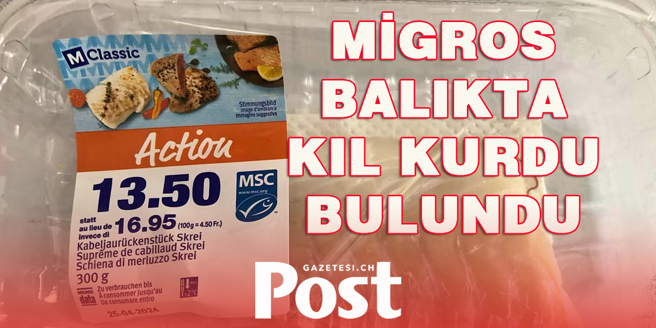 Migros'un Sattığı Balıkta Kıl Kurdu Bulundu