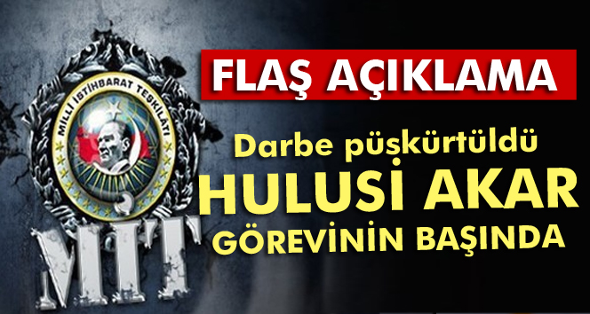 Darbe girişimi püskürtüldü.