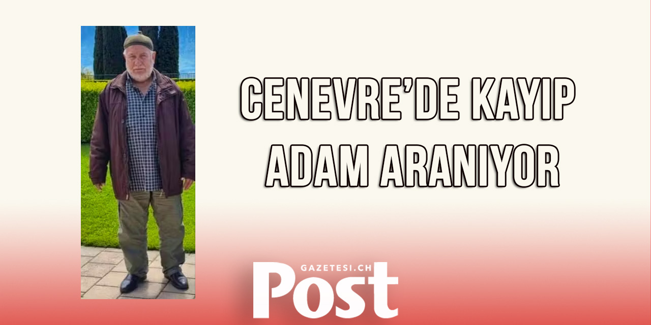 Cenevre’de bu adamı gördünüz mü ?