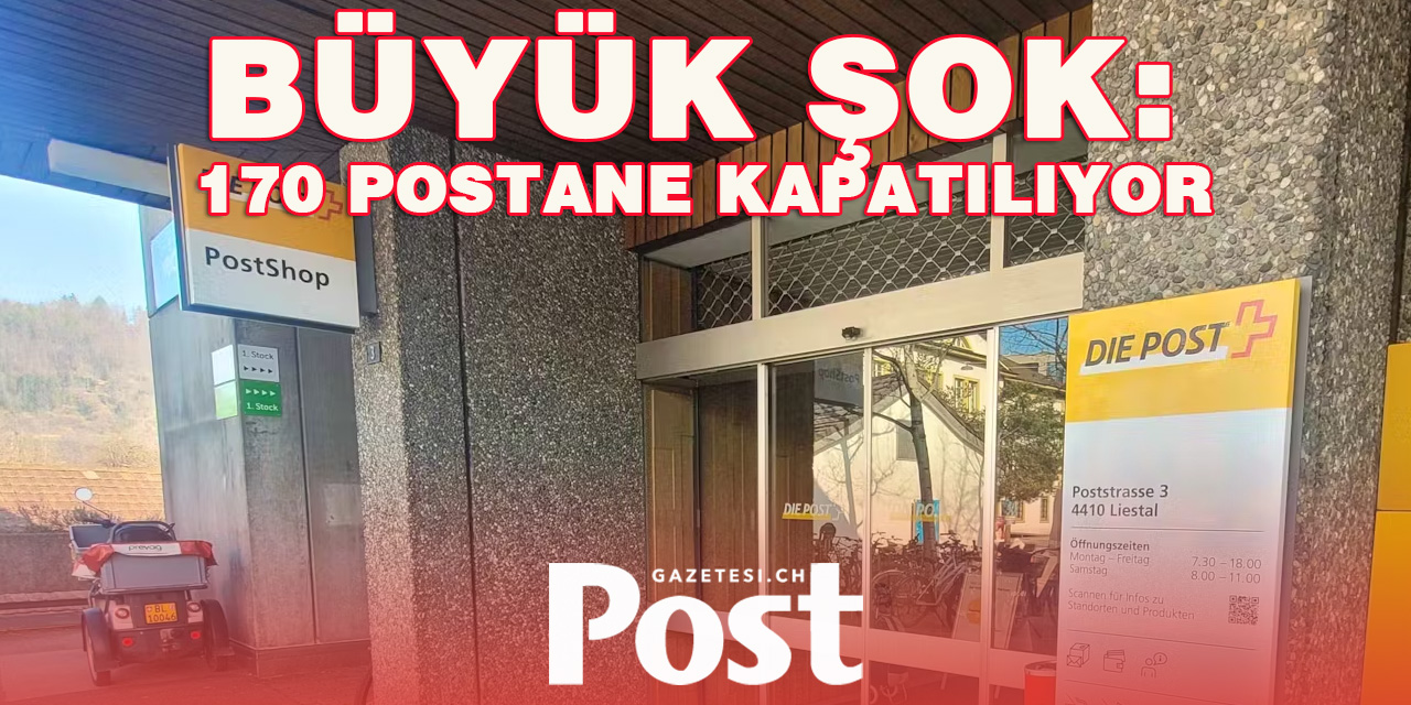 BÜYÜK ŞOK: 170 POSTANE KAPATILIYOR