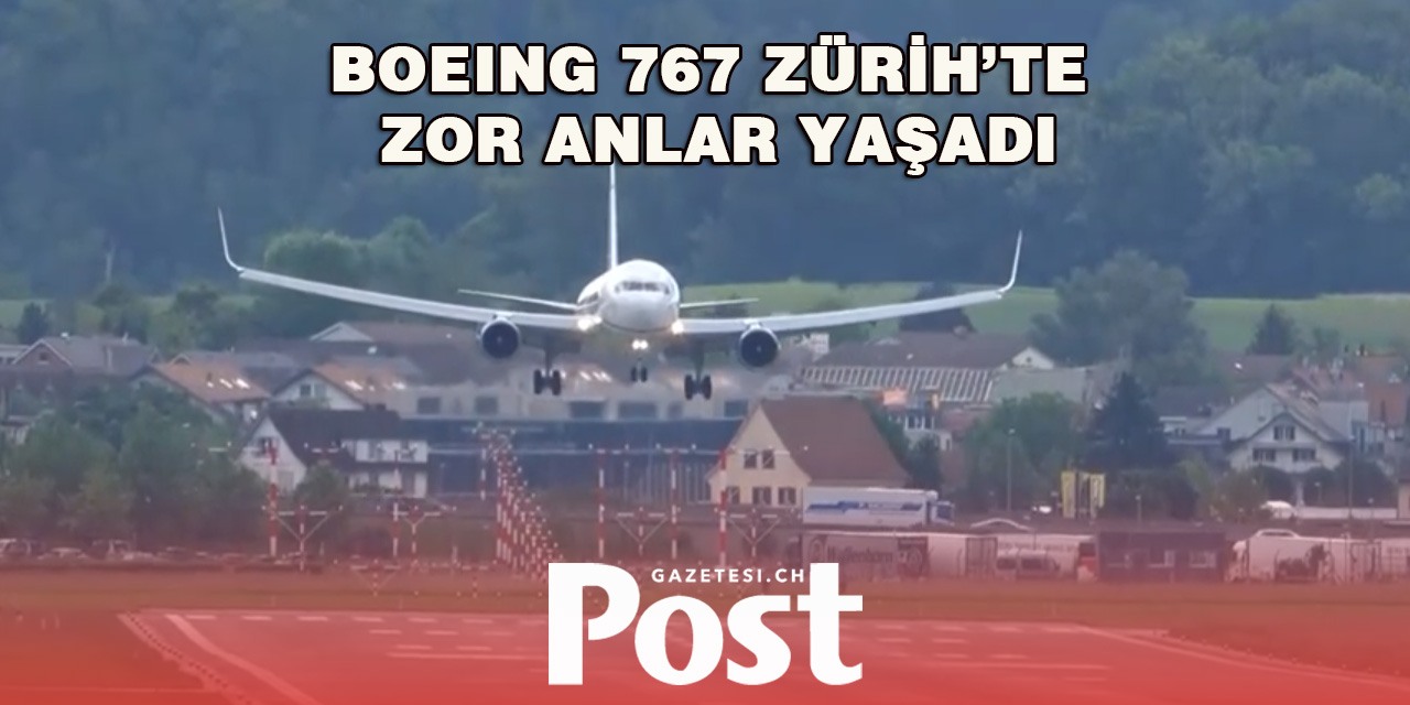 United Airlines Uçağının Zürih’e İnişi İptal Edildi