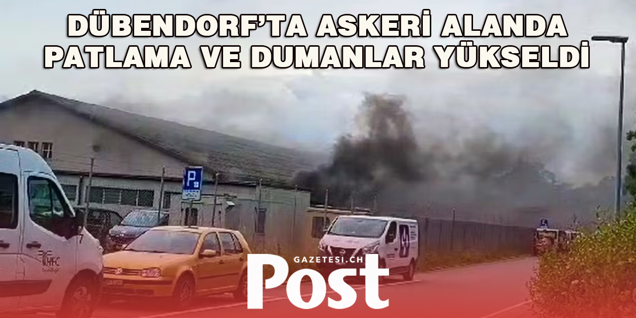 Dübendorf Askeri Bölgesinde Gizemli Patlamalar ve Yoğun Duman