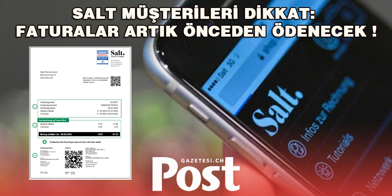 Salt’ta Yeni Fatura Uygulaması: Artık Önceden Ödenecek