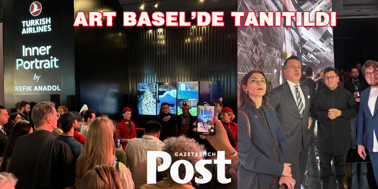 Türk Hava Yolları ve Refik Anadol’un “Inner Portrait” Sergisi Art Basel’de Tanıtıldı