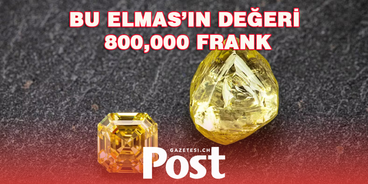 Bu Elmas 800.000 Frank Değerinde