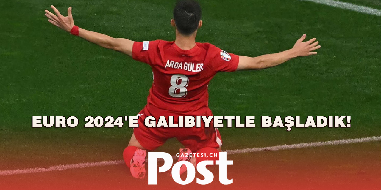 EURO 2024'e galibiyetle başladık! Arda Güler golünü attı tarihe geçti