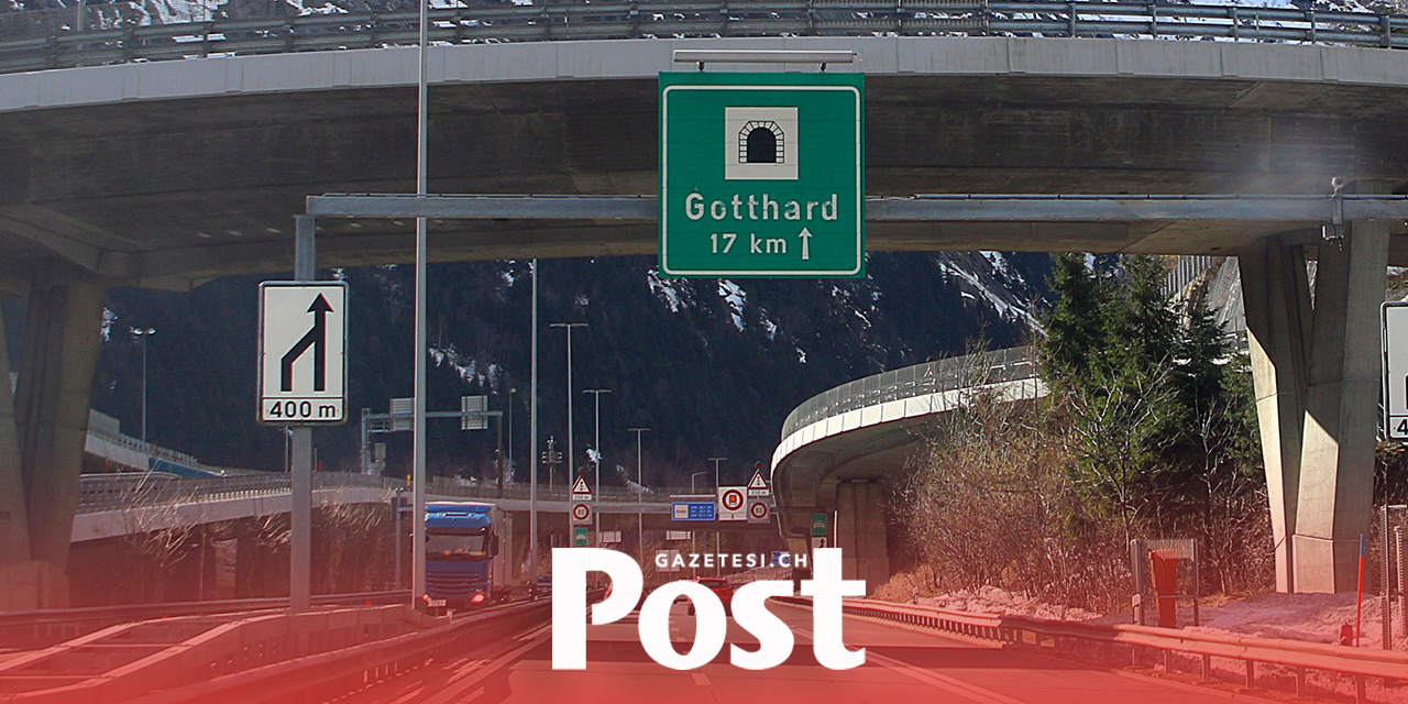 Gotthard Tüneli’nde 9 Kilometre Araç Kuyruğu
