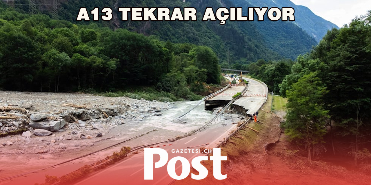 A13 Karayolu 5 Temmuz’da Tek Şerit Olarak Açılıyor