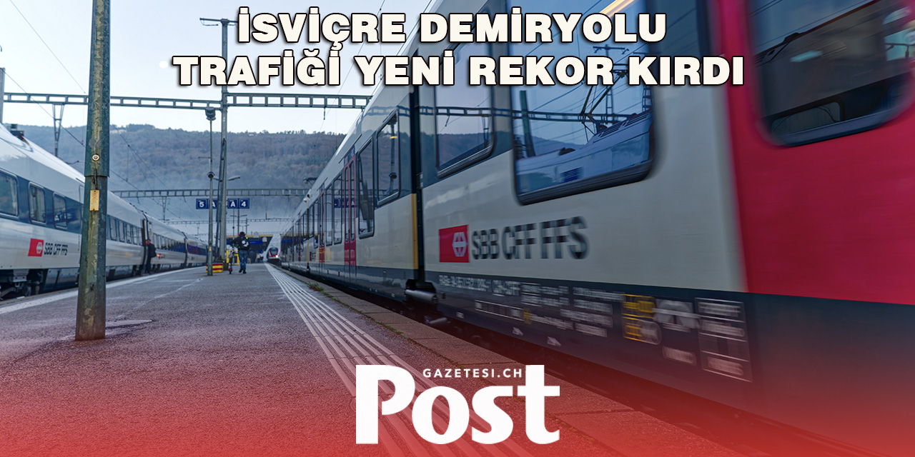 İsviçre Demiryolu Trafiği Yeni Rekor Kırdı