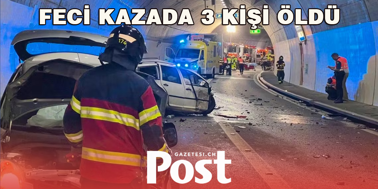 St.Gallen’de korkunç tünel kazasında üç kişi öldü