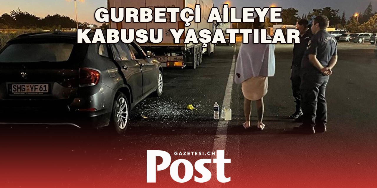 Gurbetçi Aileye Kabus Gibi Gece: Mola Verdikleri Yerde Bıçaklı Saldırı ve 10 Bin Euro'luk Hırsızlık