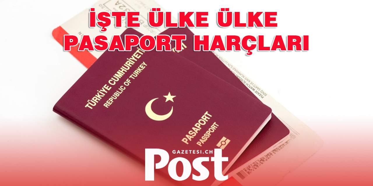 Türkiye pasaport ücretinde Almanya'yı solladı: İşte ülke ülke pasaport harçları