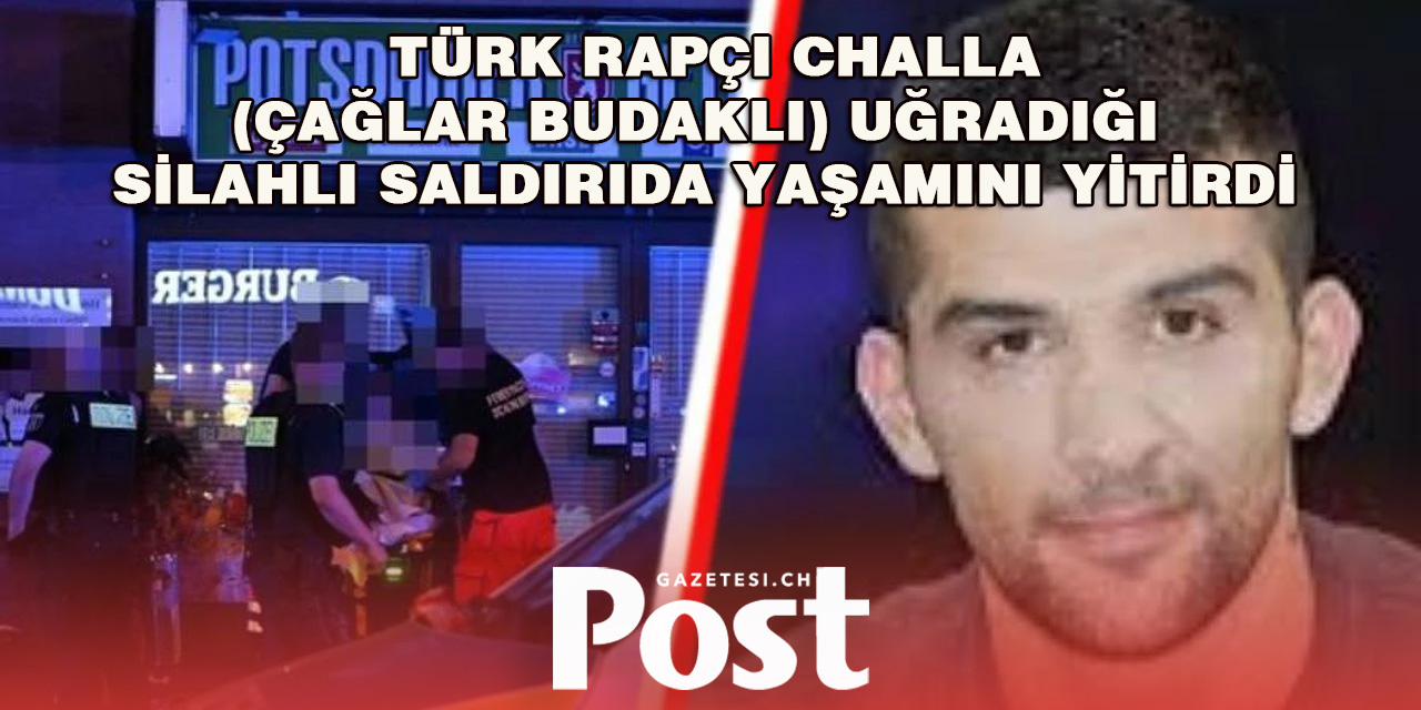 Silahlı saldırıya uğrayan gurbetçi rapçi hayatını kaybetti!